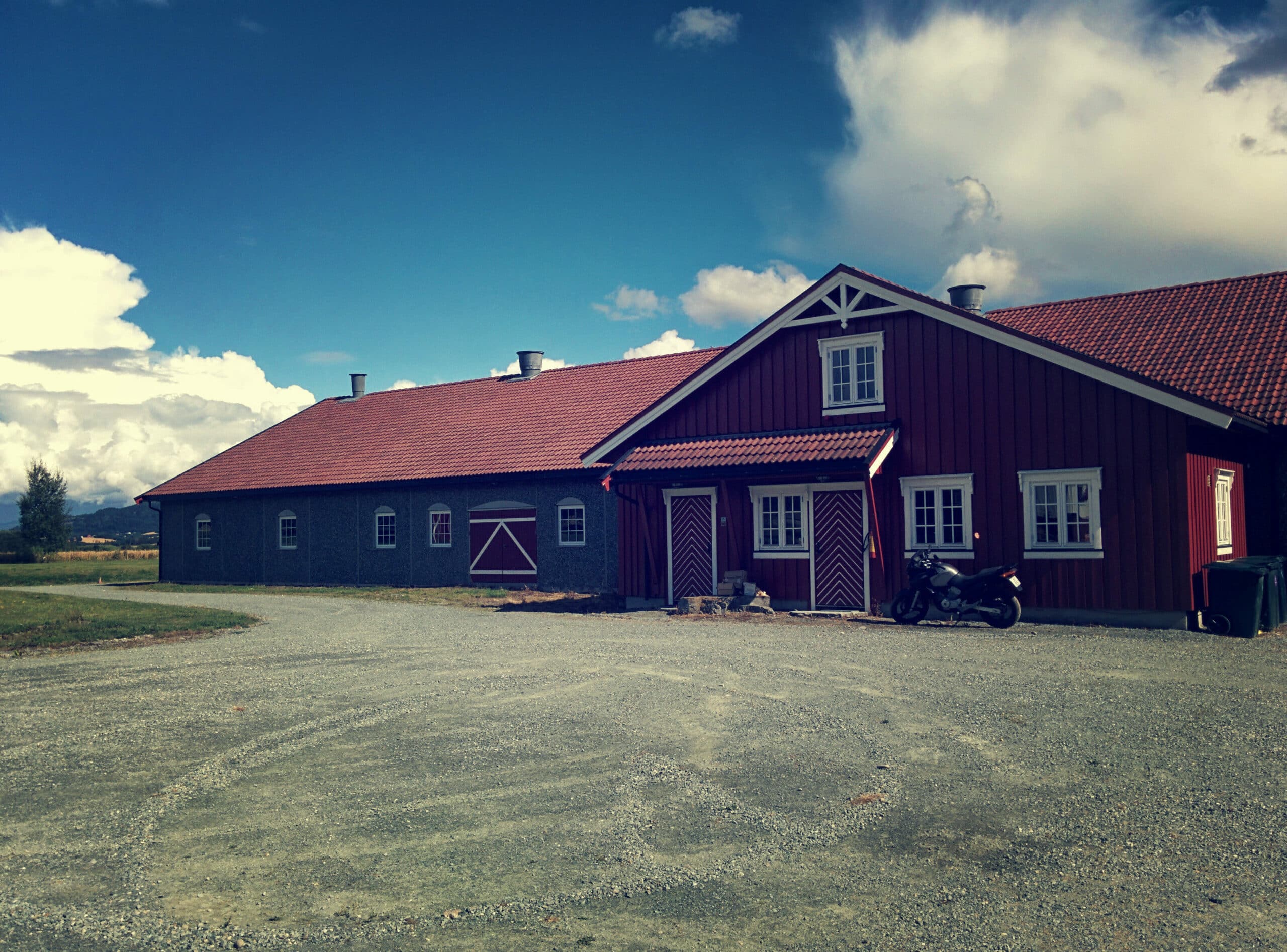 Låven på Ålberg Gård